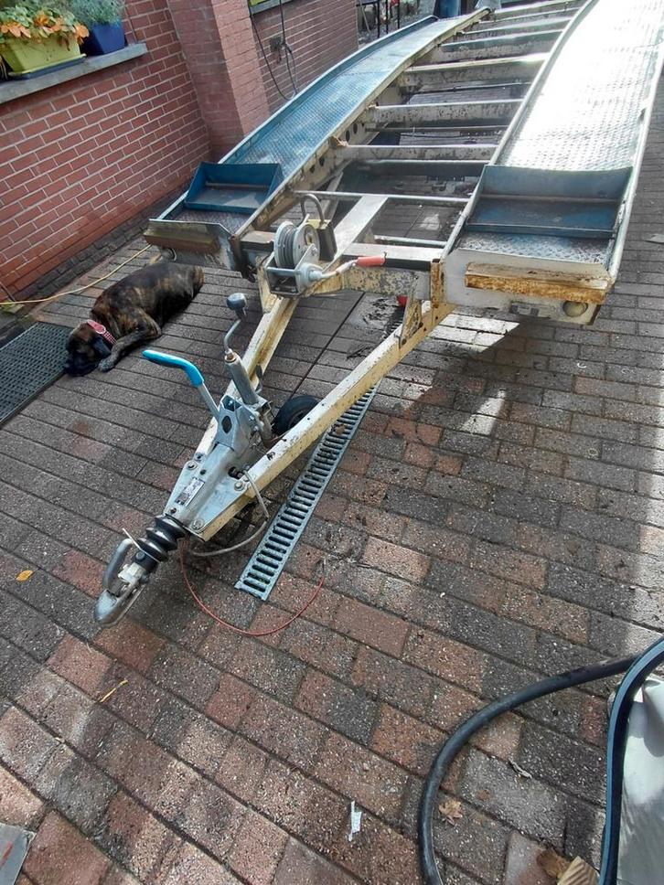 Auto remork 2ton, Autos : Divers, Remorques, Utilisé, Enlèvement