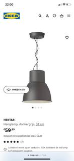 Hanglamp Ikea, Huis en Inrichting, Lampen | Hanglampen, Metaal, Zo goed als nieuw, 50 tot 75 cm, Ophalen