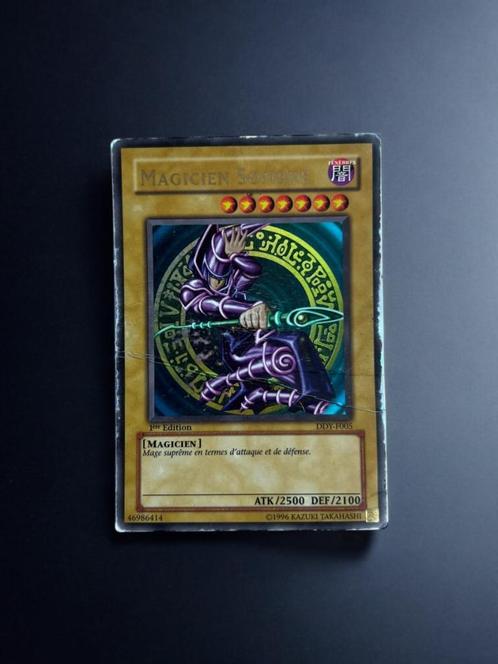 Yu-Gi-Oh! TRADING CARD GAME - Magicien Sombre, Hobby en Vrije tijd, Verzamelkaartspellen | Yu-gi-Oh!, Gebruikt, Losse kaart, Verzenden
