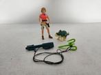 Jurassic Park - Ellie Sattler - origineel 90s, Kinderen en Baby's, Speelgoed | Actiefiguren, Ophalen, Gebruikt