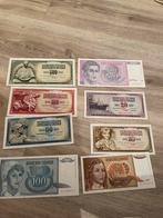 Bankbiljetten yugoslavie, Postzegels en Munten, Bankbiljetten | Europa | Niet-Eurobiljetten, Ophalen of Verzenden