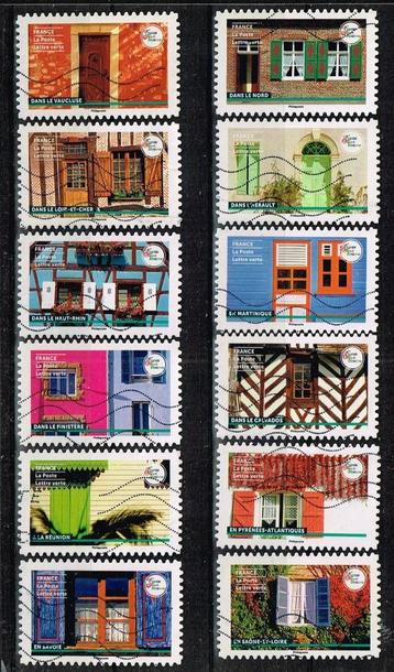 Postzegels uit Frankrijk - K 4023 - ramen en deuren