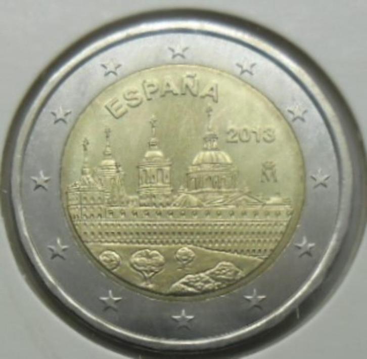 2 euro herdenking 2013 Spanje „El Escorial”. UNC., Postzegels en Munten, Munten | Europa | Euromunten, Losse munt, 2 euro, Spanje