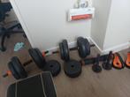 Verstelbare dumbels 40kg, Ophalen, Zo goed als nieuw