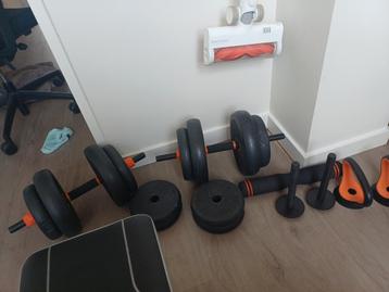 Verstelbare dumbels 40kg beschikbaar voor biedingen