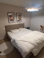 Boxspring + matras + topper 180x210m te koop, Huis en Inrichting, Slaapkamer | Complete slaapkamers, Ophalen, Zo goed als nieuw