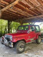 1991 Jeep Wrangler YJ 4.0 L6, Auto's, Jeep, 4 zetels, Zwart, 4000 cc, Leder