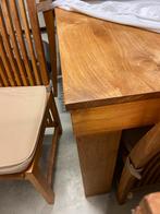 Teak tafel + 6 teak stoelen (Ventura), Huis en Inrichting, Tafels | Sidetables, Zo goed als nieuw, Ophalen