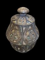 Pot antique du Maroc en céramique et méta de 35 cm de haut, Antiquités & Art, Enlèvement