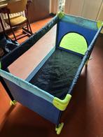Opvouwbaar babybedje + boxspring + matras, Kinderen en Baby's, Babywiegjes en Ledikanten, Ophalen, Gebruikt, Ledikant