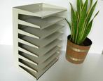 Vintage metalen rack voor klassement, Antiek en Kunst, Ophalen of Verzenden