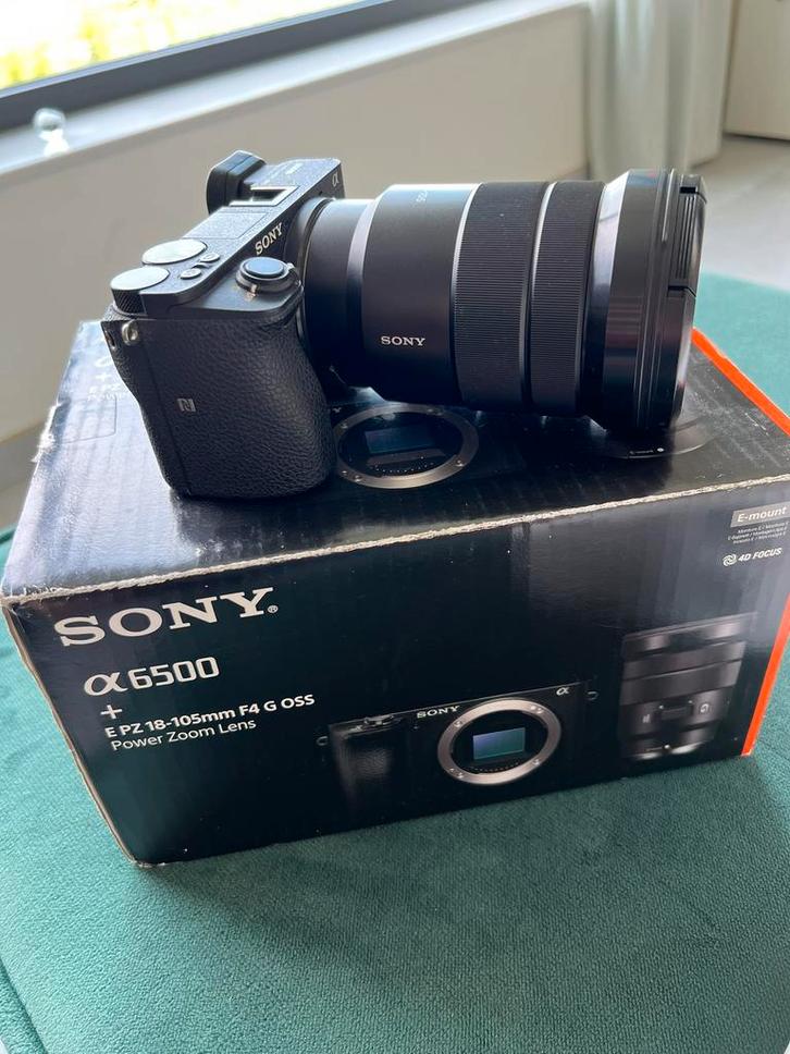 Sony α6500 camera met lens en accessoires - complete set, Audio, Tv en Foto, Fotocamera's Digitaal, Zo goed als nieuw, Sony, Ophalen