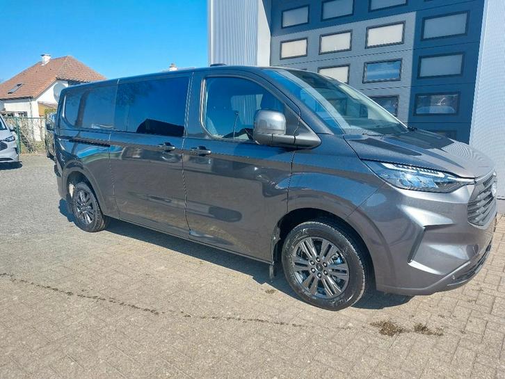 Ford Transit Custom Limited L2 AUT dub cab 5pl,trekhaak, Autos, Ford, Entreprise, Achat, Transit, ABS, Caméra de recul, Phares directionnels