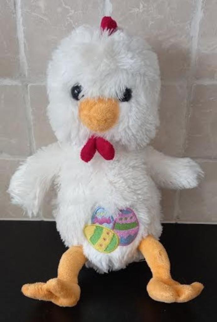 knuffel kip, Kinderen en Baby's, Speelgoed | Knuffels en Pluche, Zo goed als nieuw, Ophalen of Verzenden