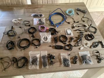 Zak met kabels beschikbaar voor biedingen