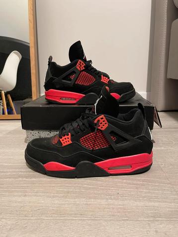 Jordan 4 Red Thunder, Ophalen, Zo goed als nieuw