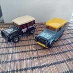 2 TOYOTA LAND CRUISER  MAJORETTE 1/43, Hobby en Vrije tijd, Modelauto's | 1:43, Ophalen of Verzenden