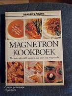 Reader's Digest - Magnetron kookboek, Ophalen of Verzenden, Zo goed als nieuw