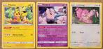 3 Pokémonkaarten: Pikachu, Clefairy en Lickitung (Lost Origi, Comme neuf, Enlèvement ou Envoi, Plusieurs cartes