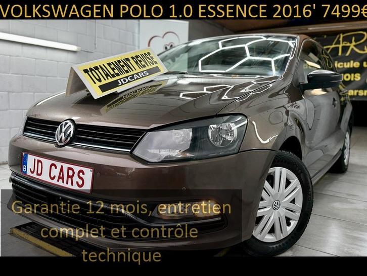 VOLKSWWAGEN POLO 1.0 ESSENCE ‼️GARANTIE 1 AN CTOK‼️, Autos, Volkswagen, Entreprise, Achat, Polo, ABS, Airbags, Air conditionné
