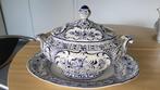 antieke, delfts blauw  soepterrine, Antiek en Kunst, Ophalen