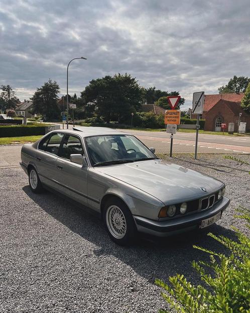 BMW E34 525I, Auto's, BMW, Particulier, 5 Reeks, Benzine, 5 deurs, Handgeschakeld, Stof, Achterwielaandrijving, Ophalen