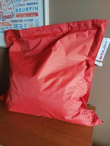 Coussin usage extérieur orange Sit &Joy, Enlèvement ou Envoi, Comme neuf, Orange, Carré