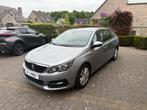 Peugeot 308 SW 03/2019 1.5HDi  ***12M GARANTIE/1ST EIG***, Euro 6, Bedrijf, 5 deurs, Zilver of Grijs