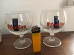 2 mini Saint Feuillien-glazen, Verzamelen, Biermerken