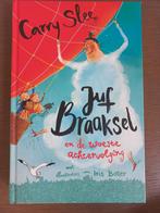 Carry Slee - Juf Braaksel en de woeste achtervolging, Enlèvement, Comme neuf, Carry Slee