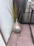 Grand vase en verre vert, Enlèvement, Comme neuf, Vert, Verre