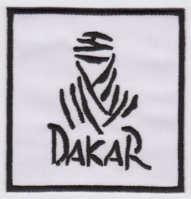 Dakar Rally stoffen opstrijk patch embleem #2, Verzamelen, Automerken, Motoren en Formule 1, Nieuw, Verzenden
