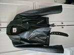 Lederen zwarte jas merk only maat M, Kleding | Dames, Ophalen, Nieuw, Maat 38/40 (M)