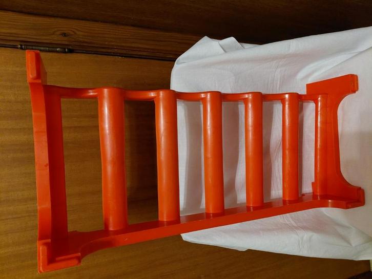 casier orange année 70, Antiek en Kunst, Antiek | Woonaccessoires, Ophalen of Verzenden