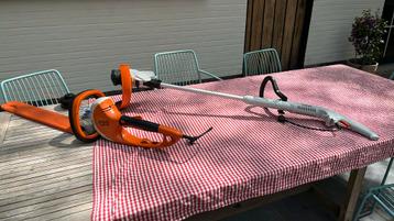 Heggeschaat STIHL HSE61 en kantmaaier STIHL FSE52, Tuin en Terras, Ophalen, Gebruikt, Elektrisch, Stihl