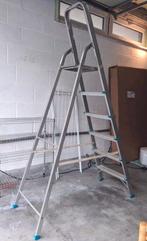 ⭐️ grote vouwladder (trapladder met 6 treden beschikbaar), Doe-het-zelf en Bouw, Ladders en Trappen, Ophalen, Gebruikt, Ladder