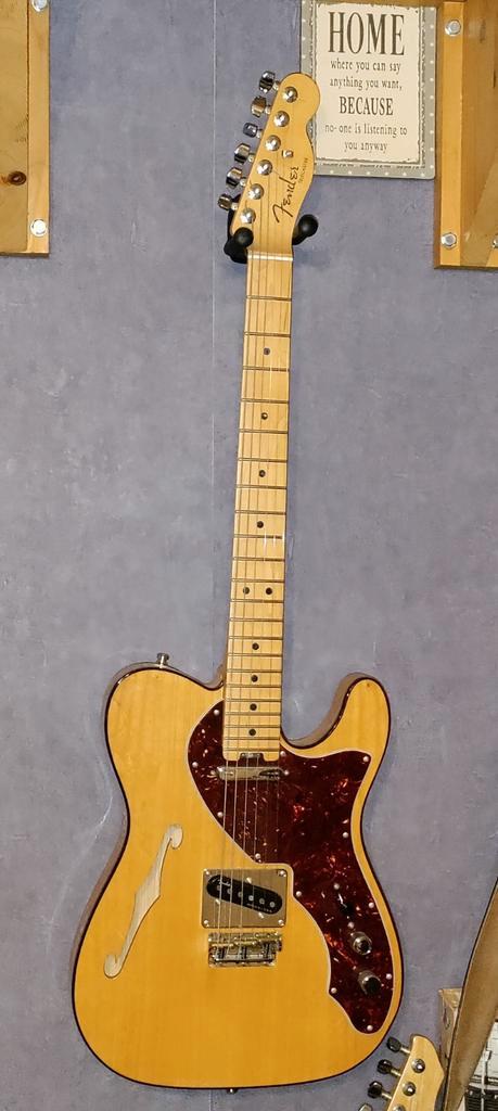 Fender American Elite Telecaster Thinline MN Natural, Musique & Instruments, Instruments à corde | Guitares | Électriques, Comme neuf