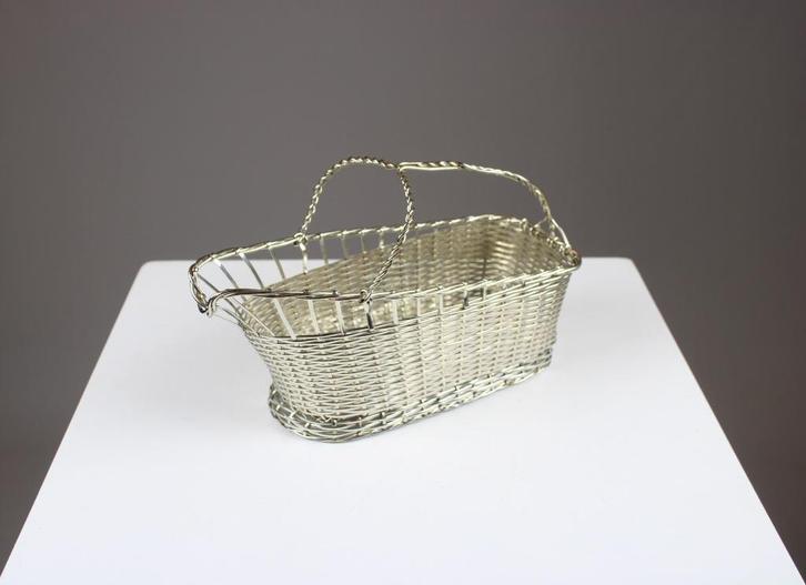 vintage wijnhouder - flessenhouder, Antiek en Kunst, Antiek | Servies los, Ophalen of Verzenden