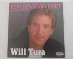 Vinyl 7" single Will Tura Een eenzaam hart Schlager Belpop, Cd's en Dvd's, Ophalen of Verzenden