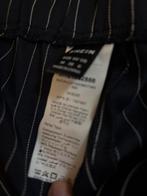 Pantalon classique bleu foncé a rayures blancs, Kleding | Dames, Broeken en Pantalons, Ophalen of Verzenden, Zo goed als nieuw