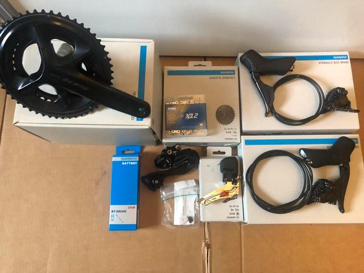 Shimano 105 R7170 di2 12 s groepset, Fietsen en Brommers, Fietsonderdelen, Nieuw, Racefiets, Overige typen, Ophalen