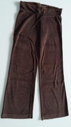 Bruine homewearbroek in fluweel maat XS, in perfecte staat., Kleding | Dames, Homewear, H&M, Bruin, Ophalen of Verzenden, Zo goed als nieuw