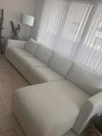 Zitbank met Chaise longue beige/grijs, Ophalen, Zo goed als nieuw