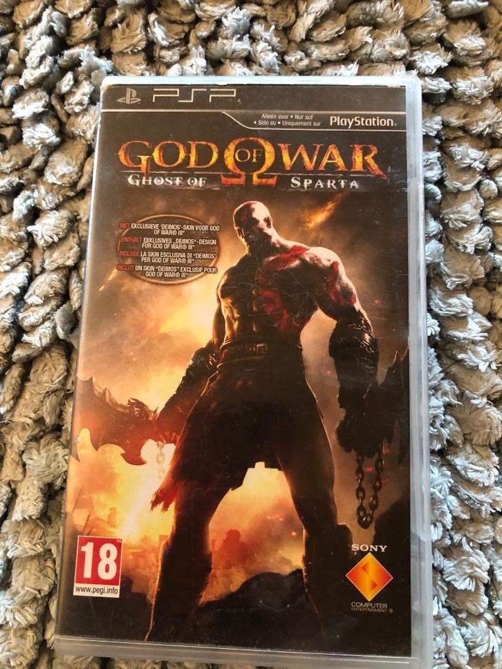 PSP God of War : Ghost of Sparta (1), Games en Spelcomputers, Games | Sony PlayStation Portable, Zo goed als nieuw, Avontuur en Actie