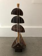 Decoratieve boot, hout, Ophalen, Gebruikt