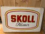 Skoll Pilsner 1966 plaatwerk, Reclamebord, Gebruikt