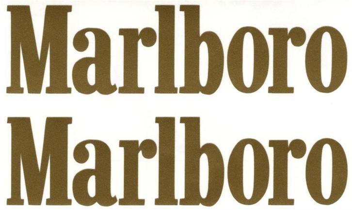 Marlboro sticker set #6, Motos, Accessoires | Autocollants, Envoi