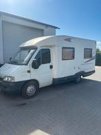 Mobilhome camper te koop, Caravans en Kamperen, Koelkast, Fiat, Tot en met 2, Particulier