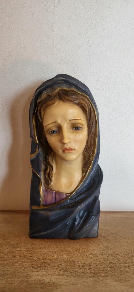 Statue de Marie peinte à la main, Collections, Religion, Comme neuf, Christianisme | Catholique, Image, Enlèvement ou Envoi