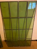 Panneaux en verre teinté, vert, Bricolage & Construction, Vitres, Châssis & Fenêtres, Vitrail, Enlèvement, Utilisé, Moins de 80 cm